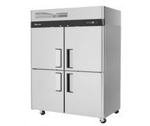 Turbo Air M3F47-4 Reach In Freezer - Four Standard Half Doors, 42.1 Cu. Ft.