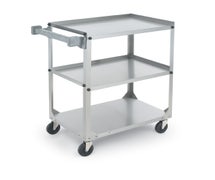 Vollrath 97320 Stainless Steel Three-Shelf Utility Cart, 300 lb. Capacity