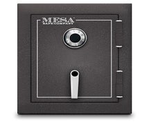 Mesa Safe MBF1512C 1.7 Cu. Ft. Burglary & Fire Safe, All Steel Safe with Combination Lock, Hammered Grey