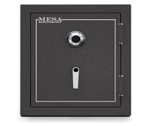 Mesa Safe MBF2620C 3.9 Cu. Ft. Burglary & Fire Safe, All Steel Safe with Combination Lock, Hammered Grey