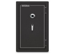 Mesa Safe MBF3820C 6.4 Cu. Ft. Burglary & Fire Safe, All Steel Safe with Combination Lock, Hammered Grey