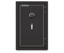 Mesa Safe MBF3820E 6.4 Cu. Ft. Burglary & Fire Safe, All Steel Safe with Electronic Lock, Hammered Grey