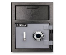 Mesa Safe MFL2014C 0.8 Cu. Ft. Depository Safe, All Steel with Combination Lock, Two-Tone Black/Grey