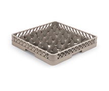 Vollrath TR12 Traex Full Size 30-Compartment Glass Rack, Beige 