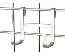 Eagle Group LDH Large Double Hook, Walstor Modular Wall System, 2 1/4" X 4 1/4" X 3/8"