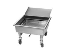 Eagle Group MSS2424SC Soak Sink with Silver Chute, mobile, 20"H