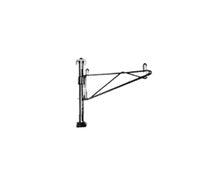 Eagle Group PWE18-1S Adjustable Post Wire Wall Mounts, prepackaged end unit, for 18"D shelf