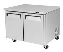 Turbo Air MUR-36 Undercounter Refrigerator - Standard 2 door, 36"W, 9.5 Cu. Ft. Capacity