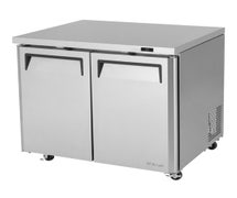 Turbo Air MUR-36L Undercounter Refrigerator - 2 door, 36"W, 7.5 Cu. Ft. Capacity, ADA Compliant