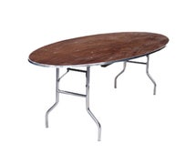 Maywood Furniture MP4896OVAL Standard Folding Table, Oval Top