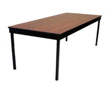 Maywood Furniture DLDEL1872 Deluxe Folding Table, Rectangular Top