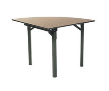 Maywood Furniture DLORIG36QR Original Folding Table, Quarter-Round Top