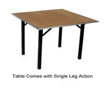 Maywood Furniture DPORIG48SQ Original Folding Table, Square Top