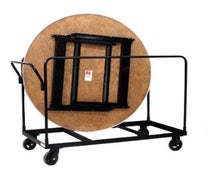 Maywood Furniture M60RTTRUCK Round Edge Table Truck, 1200 Lb. Capacity