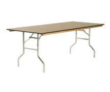 Maywood Furniture ML3696 Standard Folding Table, Rectangular Top