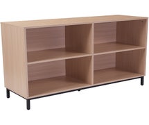 Flash Furniture Dudley Oak Wood Grain Finish Bookshelf