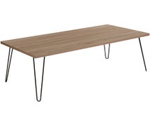 Flash Furniture Union Square Sonoma Oak Wood Grain Finish Coffee Table
