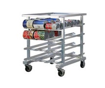New Age Industrial 1226NT Can Storage Rack, Mobile, Half-Size