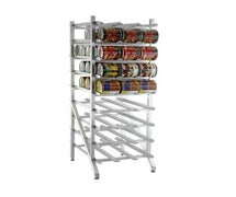 New Age Industrial 1250 Can Storage Rack, Stationary Design With Adjustable Feet