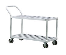 New Age Industrial 1420 Utility Cart with Two 19"x48" T-Bar Shelves