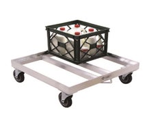 New Age Industrial 1622 Milk Crate Dolly, 4-Crate Stack Design