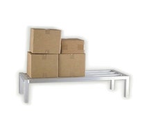New Age Industrial 2062 All-Welded Aluminum Dunnage Rack, 30"W x 24"D x 12"H