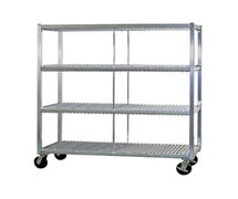 New Age Industrial  96708 Mobile All Welded Tray Drying Rack, 3 Levels 