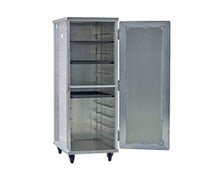 New Age Industrial 97243 Mobile Enclosed Transport Cabinet, 12-Pan Capacity
