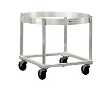 New Age Industrial 98716 Mixing Bowl Dolly, 30"Wx30"Dx30"H, Aluminum, Holds 80 Qt. Mixing Bowl