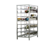 New Age Industrial 99381 Economy First In First Out Stationary Can Rack