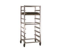 New Age Industrial NS345 Mobile Cup/Glass Rack, 8 Rack Capacity