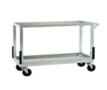 New Age Industrial NS765 Two Shelf Aluminum Floral Cart
