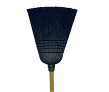 O-Cedar Commercial 6115-6 Warehouse Corn Broom, Black, Case of 6