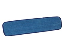 O-Cedar Commercial 96964-12 18" MaxiPlus Microfiber Wet Mopping Pad, Blue, Case of 12