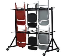 Flash Furniture NG-FC-DOLLY-GG Folding Chair Storage Truck 