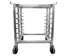 Cadco OST-34A-CS Oven Stand, Half Size, Mobile, Heavy-Duty