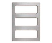Vollrath 8244214 Miramar Stainless Steel Template, For 3, 40004 Decorative Pans