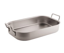 Paderno World Cuisine 11943-50 Roasting Pan, S/S, L 19 5/8" x W 11 7/8" x H 3 1/2"