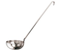 Paderno World Cuisine 11970-12 One-Piece Ladle, S/S, DIA 4 3/4", Hndl L 15 3/4", 16oz