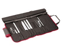 Paderno World Cuisine 18190-09 Cutlery Roll Bag, 9PC, L 33" x W 20" x H 1" (Folded L 20" x W 8" x H4")