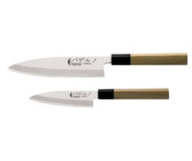 Paderno World Cuisine 18280-10 Deba Japanese Sushi Knife, L 8 7/8" x W 1"
