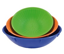 Paderno World Cuisine 47042-22 Proofing Basket (1 Kilo), Round, Orange, DIA 8 5/8"
