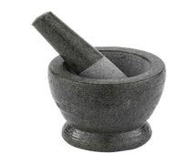 Paderno World Cuisine 49618-15 Mortar and Pestle, Marble, DIA 4 3/8" x H 4 3/4"