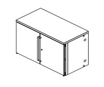 Perlick BBR48 Refrigerated Back Bar Cabinet, Two-Section, 48"W, Remote