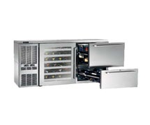 Perlick DZS60 Dual-Zone Backbar Refrigerator, Two-Section, 60"W