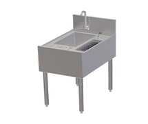 Perlick TSCE18PSTC Tobin Ellis Underbar Prep Sink, W/Glass Rinser,Tool Caddy