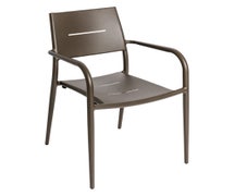 Central Exclusive PH901CBZ Hampton Armchair, Aluminum Frame, Bronze Finish