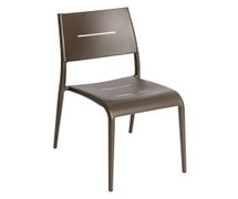 Central Exclusive PH902CBZ Hampton Side Chair, Aluminum Frame, Bronze Finish
