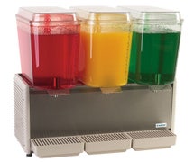 Crathco D35-4 Classic Bubbler Pre-Mix Cold Beverage Dispenser, (3) 5-Gallon Bowls, Plastic Side Panels