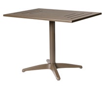 Central Exclusive PHH3636BZT Hampton 36 X 36" Bar Height Table, Aluminum Frame, Bronze Finish